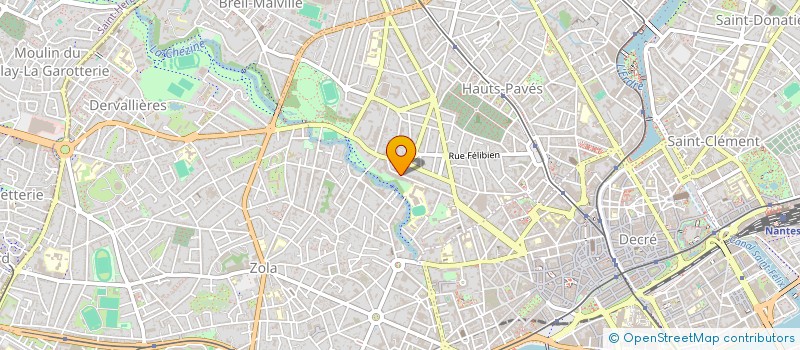 localisation de l'entreprise GROUPE B.C. à NANTES