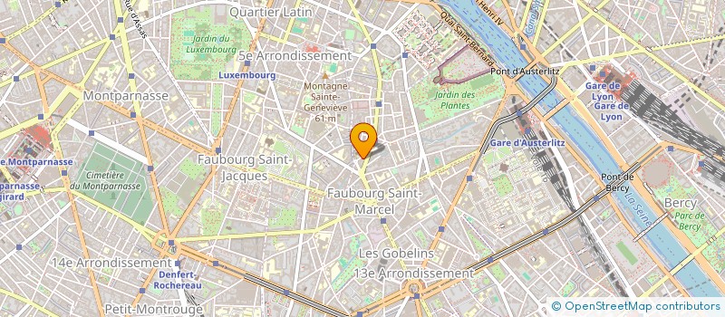 localisation de l'entreprise GROUPE B CONSEIL à PARIS