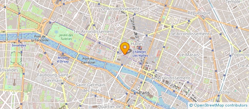 localisation de l'entreprise GROUPE B.O MEDIA à PARIS