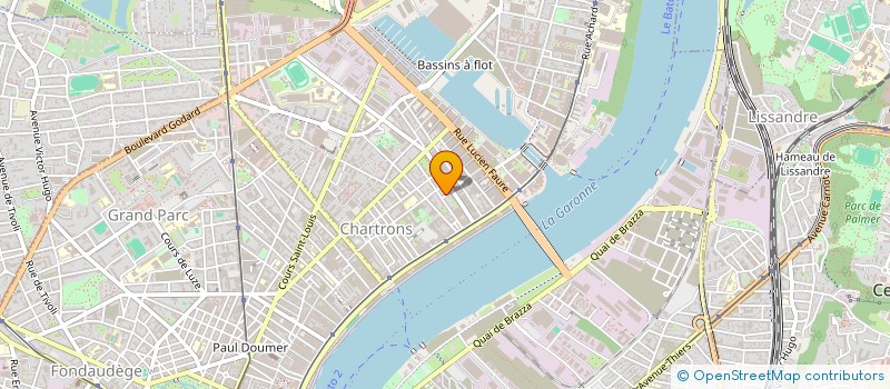 localisation de l'entreprise GROUPE BA  BORDEAUX