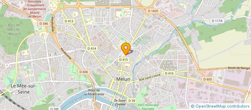 localisation de l'entreprise GROUPE BALORY à MELUN