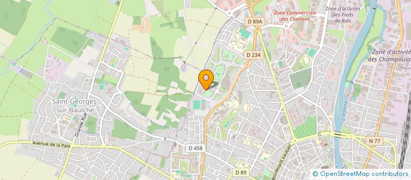 localisation de l'entreprise GROUPE BAOBAB 89 à AUXERRE