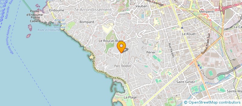 localisation de l'entreprise GROUPE BARAN à MARSEILLE