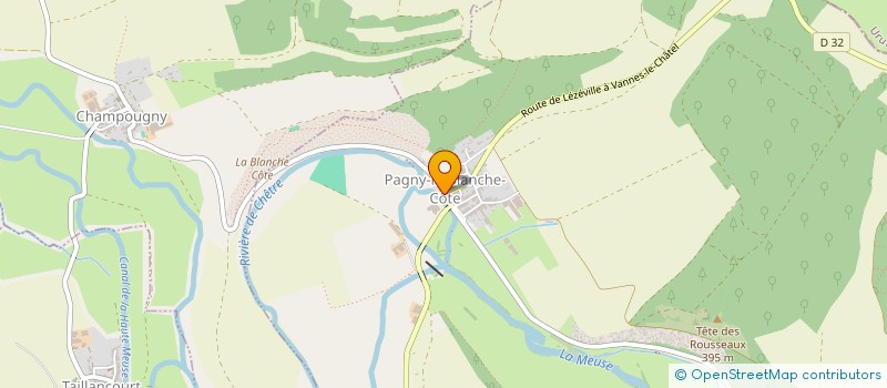 localisation de l'entreprise GROUPE BAXY SERVICE  VAUCOULEURS