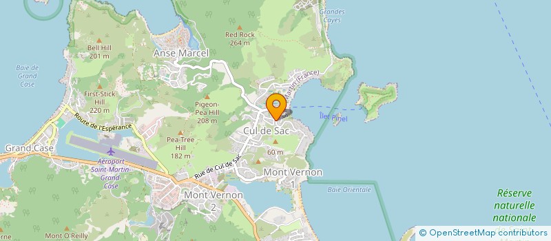 localisation de l'entreprise GROUPE BCPI FINANCE  SAINT MARTIN