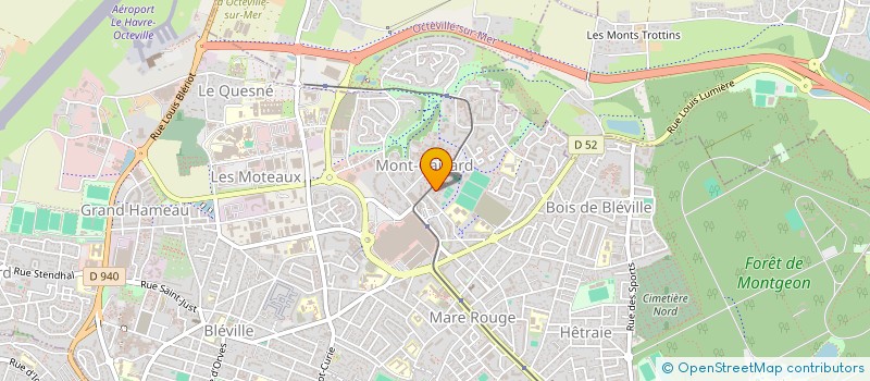 localisation de l'entreprise GROUPE BEE à LE HAVRE