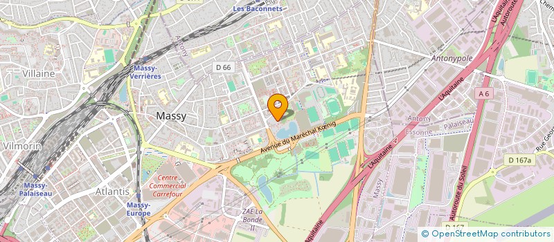 localisation de l'entreprise GROUPE BEINET à MASSY