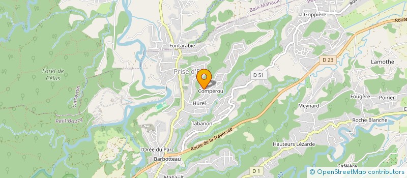 localisation de l'entreprise GROUPE BELLETON RABOT  PETIT-BOURG