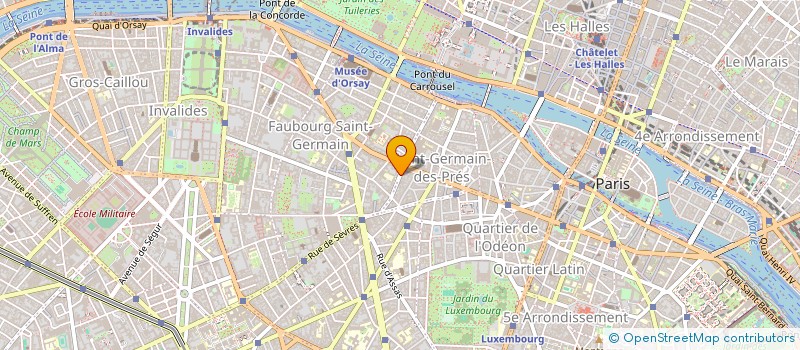 localisation de l'entreprise GROUPE BERNARD TAPIE SNC  PARIS