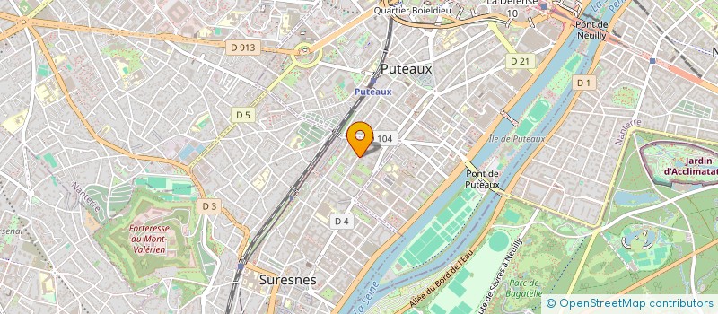 localisation de l'entreprise GROUPE BERRICK à SURESNES