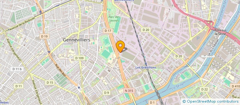 localisation de l'entreprise GROUPE.BEST.INTERNAT.PARCOURSES.SERVICES à GENNEVILLIERS