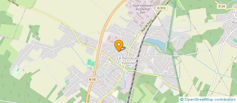 localisation de l'entreprise GROUPE BEVILACQUA  RAMBOUILLET