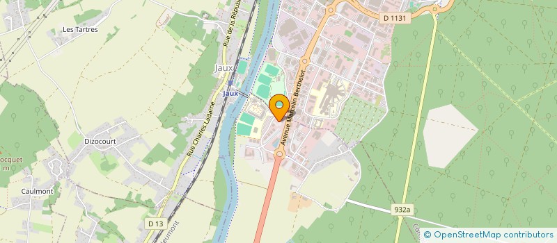 localisation de l'entreprise GROUPE BIOS  LACROIX-SAINT-OUEN