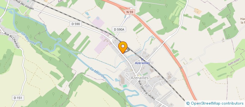 localisation de l'entreprise GROUPE BLACKPOINT  AZERAILLES