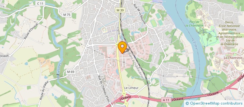 localisation de l'entreprise GROUPE BLAIN à LA CHAPELLE-SUR-ERDRE
