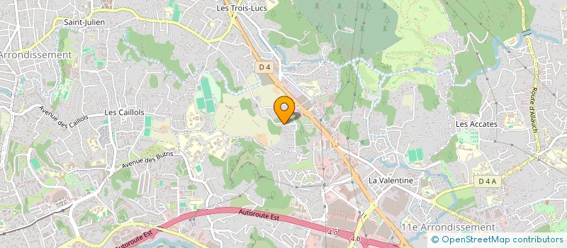 localisation de l'entreprise GROUPE BLANC à MARSEILLE