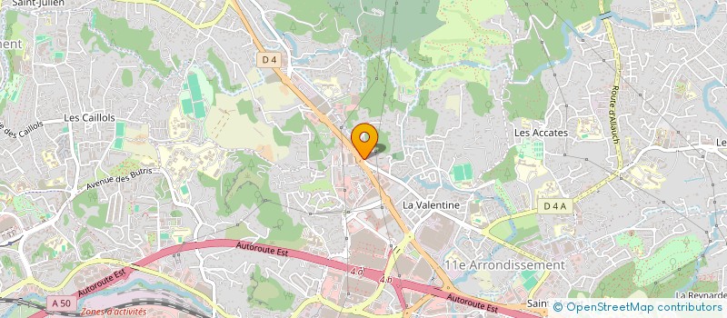 localisation de l'entreprise GROUPE BLANC à MARSEILLE