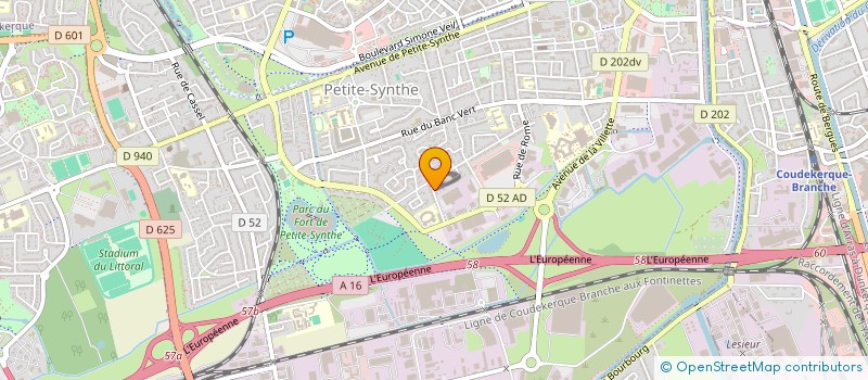 localisation de l'entreprise GROUPE BOCAGE  DUNKERQUE