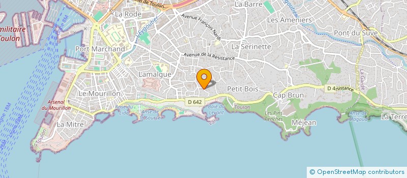 localisation de l'entreprise GROUPE BOSANN  TOULON