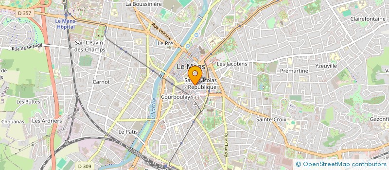 localisation de l'entreprise GROUPE BOST à LE MANS