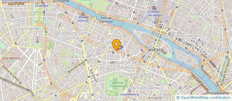 localisation de l'entreprise GROUPE BOURDONCLE  PARIS