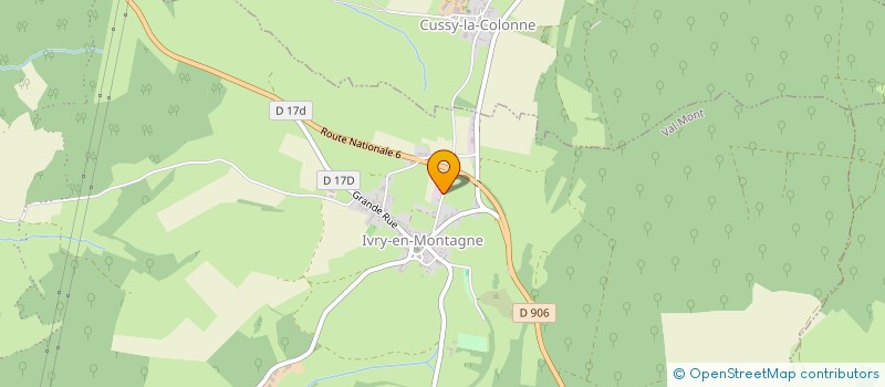 localisation de l'entreprise GROUPE BOUSSOLE  VAL-MONT