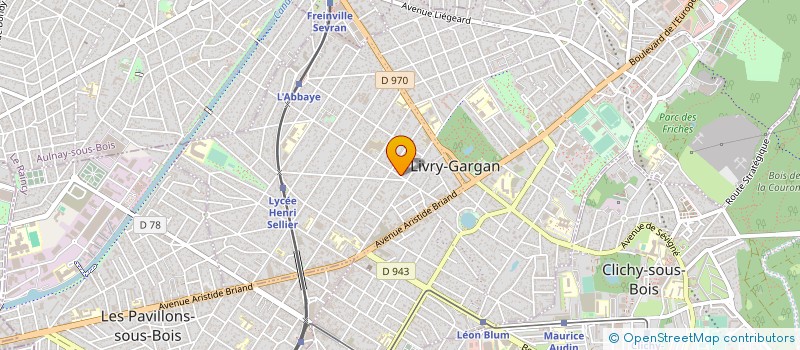 localisation de l'entreprise GROUPE BOUTTER à LIVRY-GARGAN