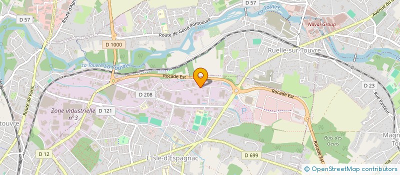 localisation de l'entreprise GROUPE BOYER INVESTISSEMENT  L'ISLE-D'ESPAGNAC