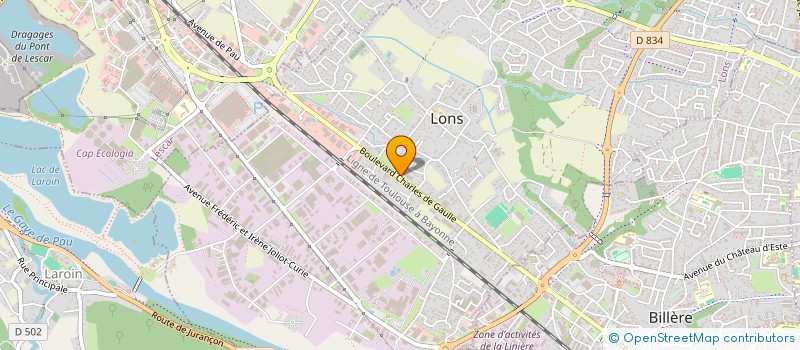 localisation de l'entreprise GROUPE BRAGANCA GOMES INVESTMENTS à LONS