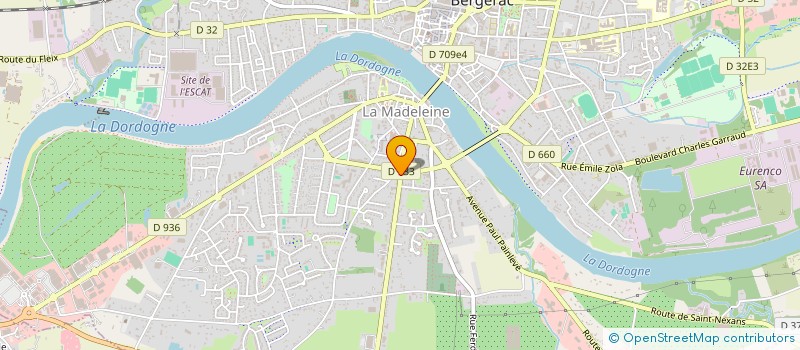 localisation de l'entreprise GROUPE BRCL à BERGERAC