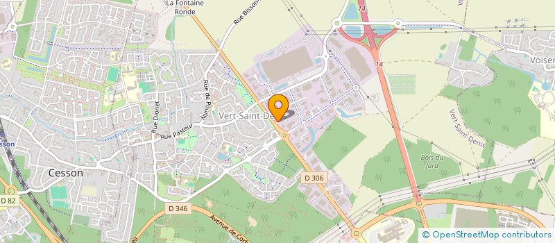 localisation de l'entreprise GROUPE BRISA à VERT-SAINT-DENIS