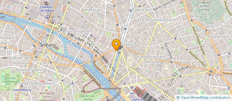 localisation de l'entreprise GROUPE BROSSE à PARIS