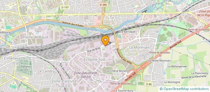 localisation de l'entreprise GROUPE BSC MOBILITE à CESSON-SEVIGNE