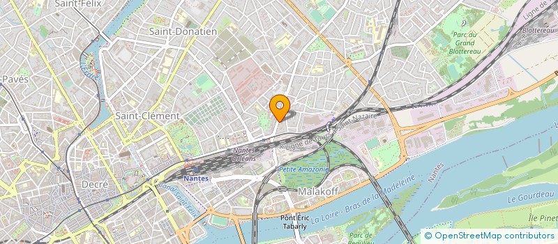 localisation de l'entreprise GROUPE BSM à NANTES