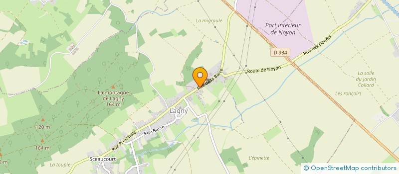 localisation de l'entreprise GROUPE BSV  LAGNY