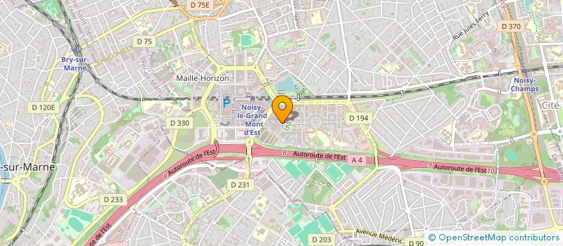 localisation de l'entreprise GROUPE BUNZ à NOISY-LE-GRAND