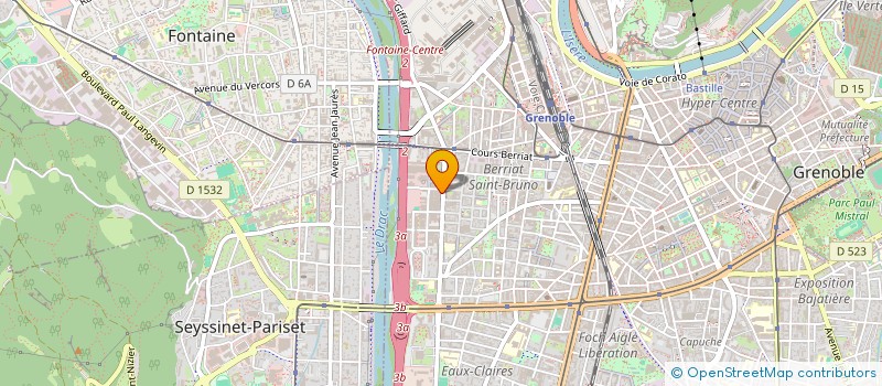 localisation de l'entreprise GROUPE C à GRENOBLE