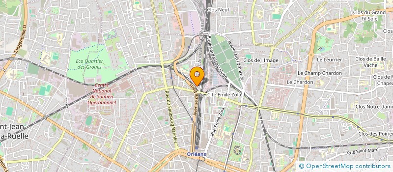 localisation de l'entreprise GROUPE C. CONSTRUCTION à ORLEANS