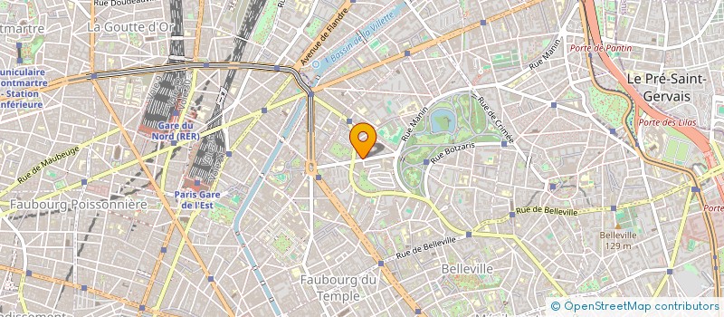 localisation de l'entreprise GROUPE C P I  PARIS