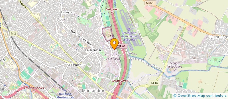 localisation de l'entreprise GROUPE CAILLEAU  TOULOUSE