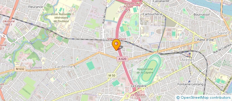localisation de l'entreprise GROUPE CAILLIS à TOULOUSE