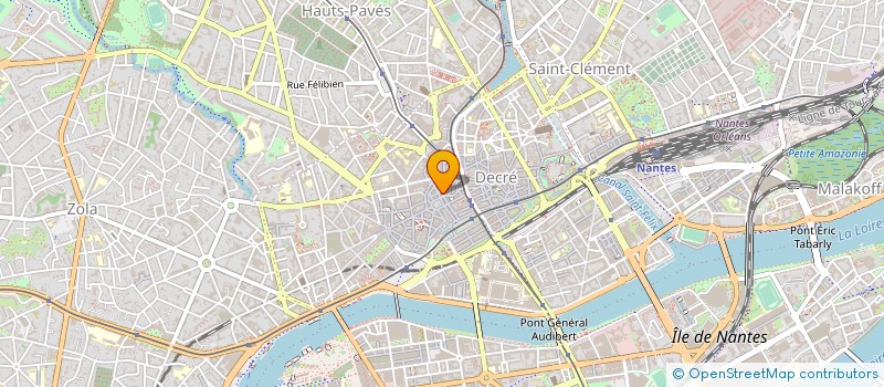 localisation de l'entreprise GROUPE CAMALOE à NANTES