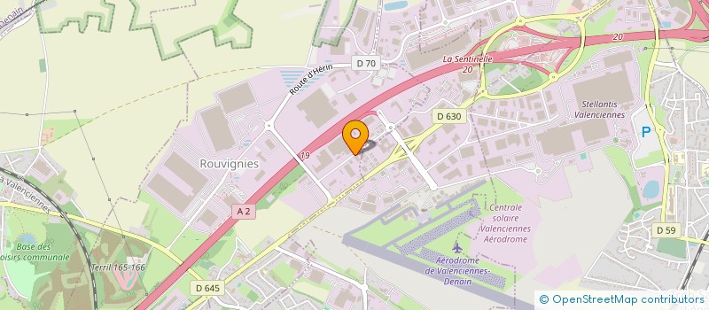 localisation de l'entreprise GROUPE CANER  ROUVIGNIES