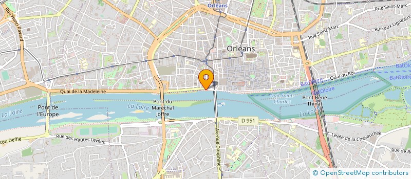 localisation de l'entreprise GROUPE CAP FORMATION à ORLEANS