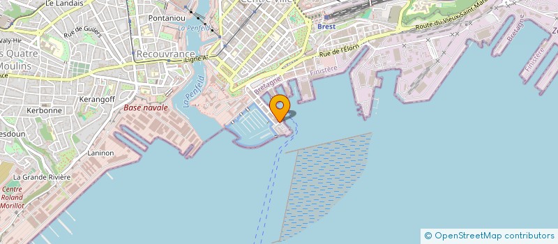 localisation de l'entreprise GROUPE CAP VERT à BREST