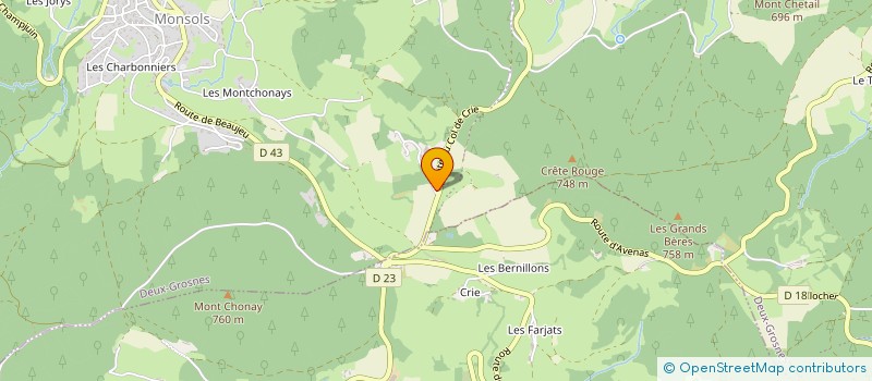 localisation de l'entreprise GROUPE CAROTTE IMMO  DEUX-GROSNES