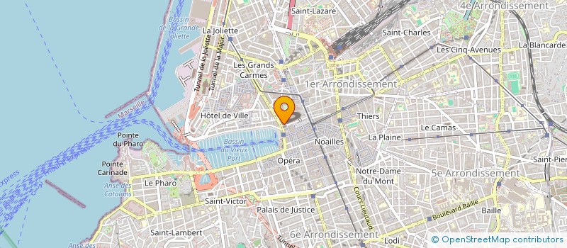 localisation de l'entreprise GROUPE CESAR à MARSEILLE