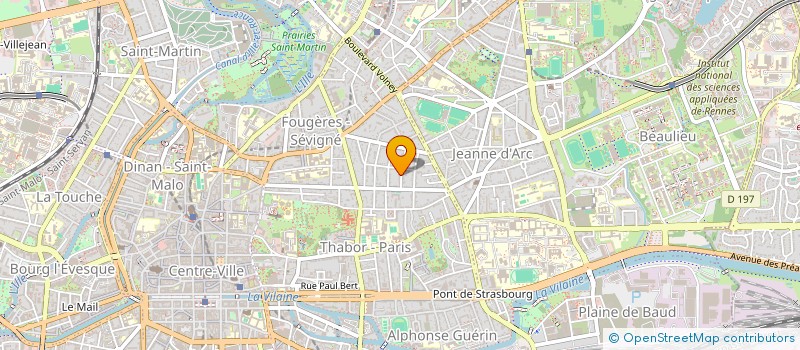 localisation de l'entreprise GROUPE CGM  RENNES