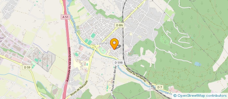 localisation de l'entreprise GROUPE CHABANE CONSTRUCTION  AIX-EN-PROVENCE