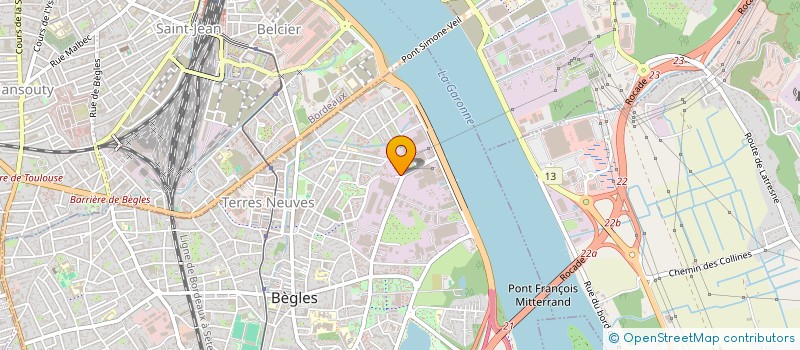 localisation de l'entreprise GROUPE CHAGNEAU  LORMONT